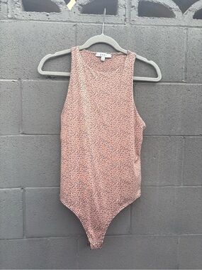 gaze Pink Leopard-Print Kids One-Piece Bodysuit